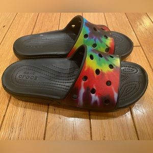 Crocs Classic Slide Tie-Dye Size 9 Men, 11 Women